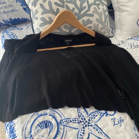 Torrid Black Women's Sweater - Picture 3 of 10